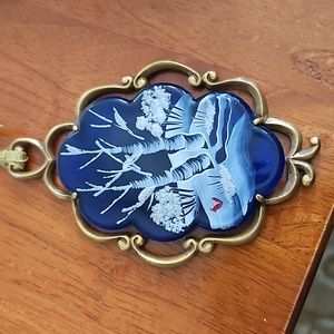 Hand-signed Fenton Glass Christmas Ornament 2004